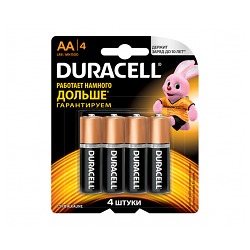 Батарейки Duracell LR6 BL4 (4шт./уп.)