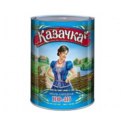 Эмаль ПФ-115 КАЗАЧКА 0,9кг шоколадная